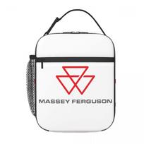 2025 Massey Ferguson Logo Insulated Lunch Bag for Women Children Portable Food Boxes Thermal Lunch Box Tote One Size