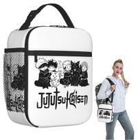 Jujutsu Kaisen Anime Terminis pietų krepšys moterims vaikams Neperšlampami maisto konteineriai Šiluminė pietų dėžutė Tote One Size