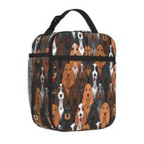 Bestselling Cocker Spaniel Pattern In Different Colors Nautical Outdoor Lunch Bag Home To Go Cooler Lunch Bag One Size
