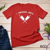 Retro Lawn Darts Shirt, Funny Survived Jarts Tee Gift Unisex T-shirt 6 3XL