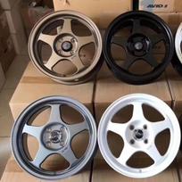 15 colių lieto aliuminio lydinio automobilio ratlankiai 15x6.5 Ratlankiai Varžtų išdėstymas 4x100 4x108 Lengviesiems automobiliams, lenktyniniams, tiuningo automobiliams