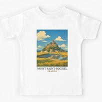 Mont Saint-Michel - France Kids T-Shirt 110