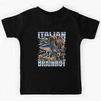 All Italian Brainrot Funny 2025  Kids T-Shirt 150