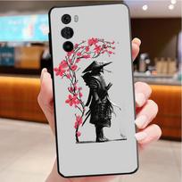 Phone Case For Motorola Edge 50 40 Pro 50 40 30 Ultra Neo Fusion Moto G84 G54 G10 G20 G30 G62 G53 G72 G60 Japanese samurai style Moto Edge 40