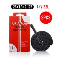 2PCS KENDA bicycle inner tube 26/27.5/29 camera Schrader Presta valve 48L inner tube mountain bike tubes tire chambre air 26x1.9-2.125 AV32L