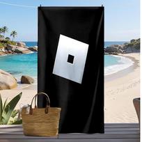 Roblox Printed Quick Dry Beach Towel Super Absorbent Soft Lightweight Bath Towel for Pool Summer Travel 70cmx140cm(27x55inch)