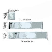 Heat-Resistant Portable Air Conditioner Hose Cover Portable Hose Protective Cover  Air Outlet Pipe sidabras