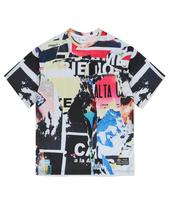 Maha Grid Collage Mesh Tee Multi(Mg2Emmt544A) Multi/M