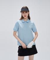 I Parka Argodon Short Sleeve Top Sky Blue/S