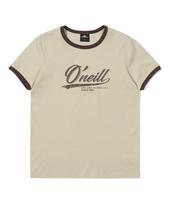 O'Neill Women'S Flow Ringer Short Sleeve T-Shirt Owtro6153-512 Sand/00S