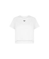 Game Set Match Tennis Crop Dry-Fit Short Sleeve T-Shirt [White] M