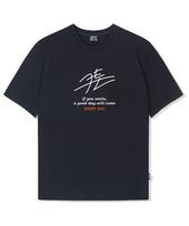 Kuton Happy Day Oversized Heavy Short Sleeve T-Shirt_Black Black/1