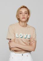 Junesi Love Supima T-Shirt - Beige Beige/S
