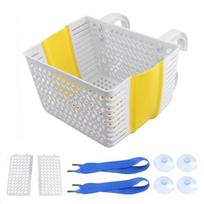 Hanging Swimming Pool Storage Basket Large Suction Cup Storage Basket Pool Organizer  Toys Storage balta