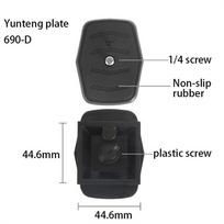 1/4 Screw Tripod Head Plate Plate Adapter Camera Plate Photographic Equipment   Camera Tripod 690D