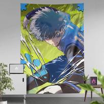 Japanese Anime Wall Hanging Tapestry Egoist Printed Tapestries For Decor Anime Gifts Anime Room Decor Perfect For Anime Lovers 100X70CM