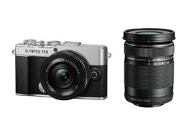 OM SYSTEM PEN EZ Double Zoom Kit Silver E-P7