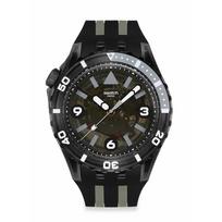 SWATCH Watch 44mm SCUBAQUA BLACK SEA NETTLE SSCU09B100 [Swatch] Sporty juoda