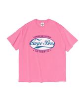 Cargo Bros For Woman American Classic Oval Logo Short Sleeve T-Shirt (Pink) S