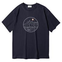 Yda Camel Camping Oversized Short Sleeve T-Shirt_Yd2043Tsnv Xxl/Xl
