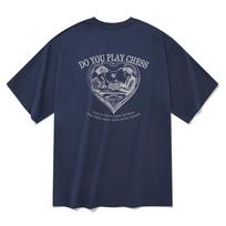 Radineo Play Chess Short Sleeve T-Shirt Navy Navy (Navy)/S
