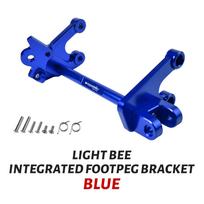 Woodniu Racein for surron Light Bee X E-bike Upgraded Part Integrated Footpeg Bracket Modified Accessories