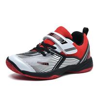 Velcro Breathable Shock Absorption Non-slip Wear-resistant Comfortable Wrap With Luminous Badminton Shoes Kids Shoes 37