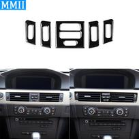 For Bmw 3 Series 2005-2012 e90 e92 e93 Piano Black Air Conditioner Outlet Plastic Plate Trim Car Interior Accessoriers Sticker black A black