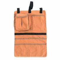 Canvas Storage Organizer Khaki Camping Gear Organizer Durable Multi Pocket Bag  For Camping Hanging Storage Bag