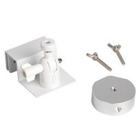 Original Mini Gutter Mount Compatible Starlink Pipe Adapter Adjustable Aluminum Alloy Mount Kit balta