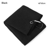 Cotton Microfiber Balls Hands With Carabiner Hook Golf Towel Cleans Clubs Cleaning Towels 30x50cm violetinė