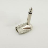 6.35 mm audio Mono/Stereo 2/3 Pole Jack Plug Connector 6.35mm 90Degree Right Angle for audio Guitar Phono Microphone 1/4 Inch Mono 2pole
