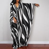 Kaftano spalvos kaklaraištis, laisvalaikio paplūdimio vasaros maxi Cover Up Maxi suknelė, moteriški drabužiai One Size gray