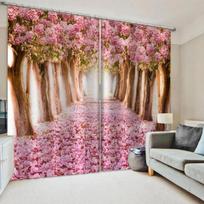 New Wedding Arch Drape Curtain Flower Tree Backdrop Living Home High Shading Curtains Ceremony Reception Swag Decoration Drapes W55 X H120cm X 2&HOOK