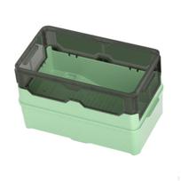Turtles Tank Aquarium, Reptile Habitat, Basking Ramp Tank, Turtle Habitat for Frog Hatching