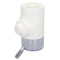 Dog Cage Water Bottle Hanging Automatic Water Feeding Dog Kennel Cage Water Dispenser for Pet perlų baltos spalvos