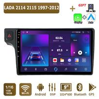 Android Carplay Car Radio For LADA 2114 2115 1997-2012 Multimedia Player Head Unit Stereo GPS Navigation BT WIFI 2+32GB 1+16GB