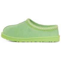 UGG Tasman Double Layer Leather Round Toe Plush Fashion Cotton Slippers Men slippers Parrot-Green 5950-PTGN 43