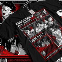 Attack on Titan Mikasa Shingeki No Kyojin Horror Anime Exclusive Shirt All Size S