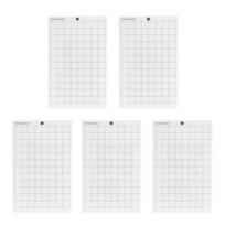 5Pcs Standard Grip Cutting Mat Adhesive Cut Pad Replacement Non Slip Grid for Silhouette Cameo