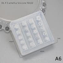 Silicone Flower Butterfly Nail Carving Mold 3D Stamping Plate Nails Stencils DIY UV Gel Manicure Tools Nail Art Enthusiasts