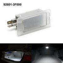 Trunk Cargo Area Direct Fit Plastic Plug-and-play White