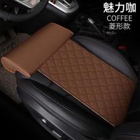Memory cotton Car Seat Leg Foot Thigh Support Cushion Universal Single Piece Four Seasons Universal Leg Support Extended A-Black