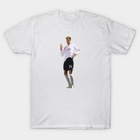 Men Black Print T-shirt Peter Crouch No-Cut Transfer Paper Print Cotton Tshirt XL balta