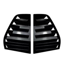 Golf 5 Louvers For VW Golf 5 MK5 5 Doors Hatchback 2003-2010 Car Rear Louver Window Side Shutter Cover Trim Sticker Vent Scoop