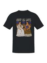 Frida Kahlo Art is Life: Duality Women's T-shirt L
