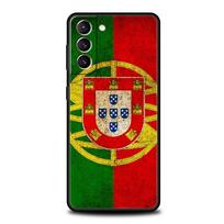 Portugal Phone Case For Samsung Galaxy S26 Ultra S25 Plus S24 FE S23 S22 5G S21 S20 Cover Black Soft S22 Plus 5G red