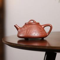 Chinese Yixing Purple Clay Teapot Handmade Triangular Shape Tea Pot Tradition Household Beauty Kettle Zisha Tea Set 170ml