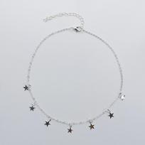 Fashion Star Pendant Clavicle Chain Necklace Choker Charms Gold Silver Color Metal Collar Necklaces For Women Neck Jewelry