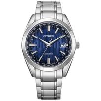 Citizen Collection Eco-Drive Radijo bangomis valdomas vyriškas laikrodis CB0261-53L Super Titanium Safyro Stiklas 10 ATM Atsparus Vandeniui mėlyna